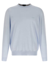 Hugo Boss Blue Virgin Wool Cardigan