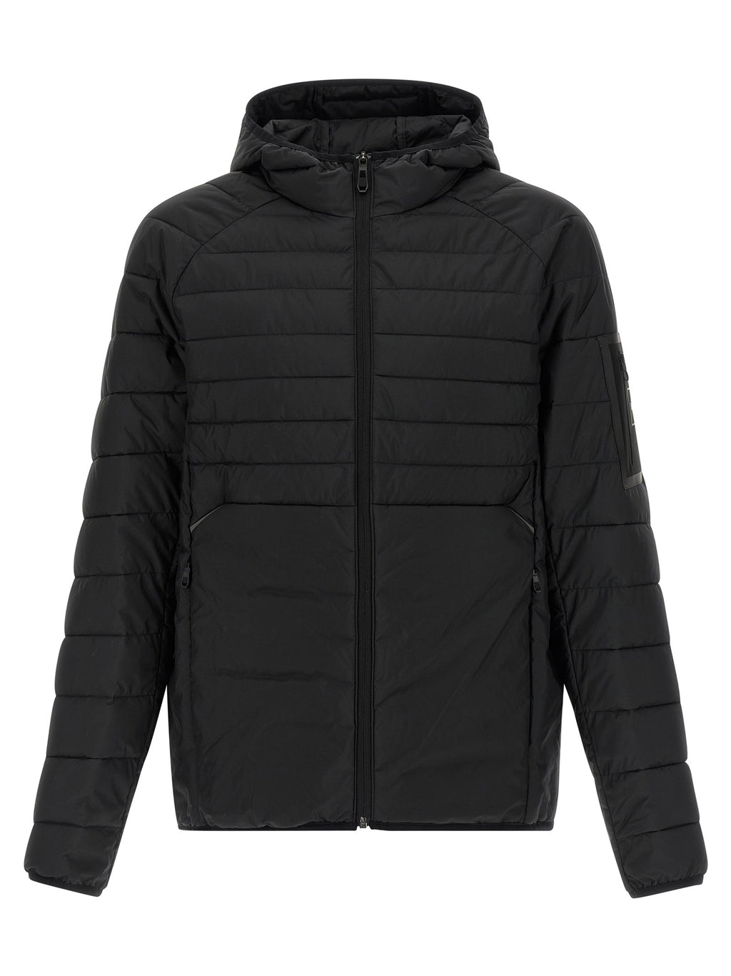 Hugo Boss Black Polyester Full-Length Jacket