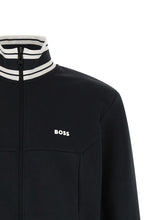 Hugo Boss Blue Cotton Sweatshirt