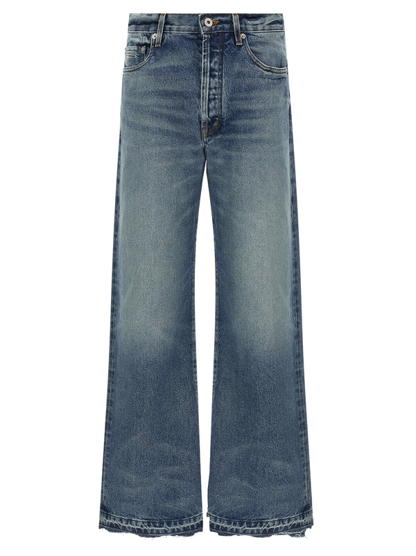 GALLERY DEPT. Blue Cotton Jeans Denim