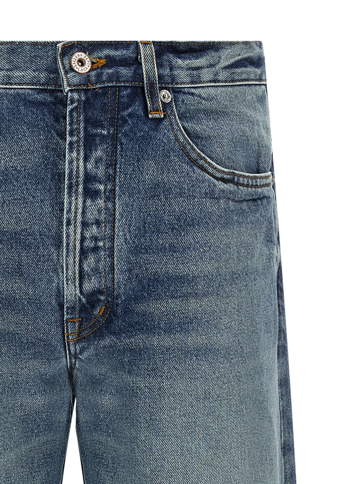GALLERY DEPT. Blå bomullsjeans dongeri