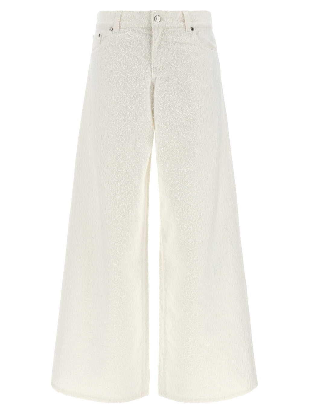 Stella McCartney White Cotton Jeans Denim