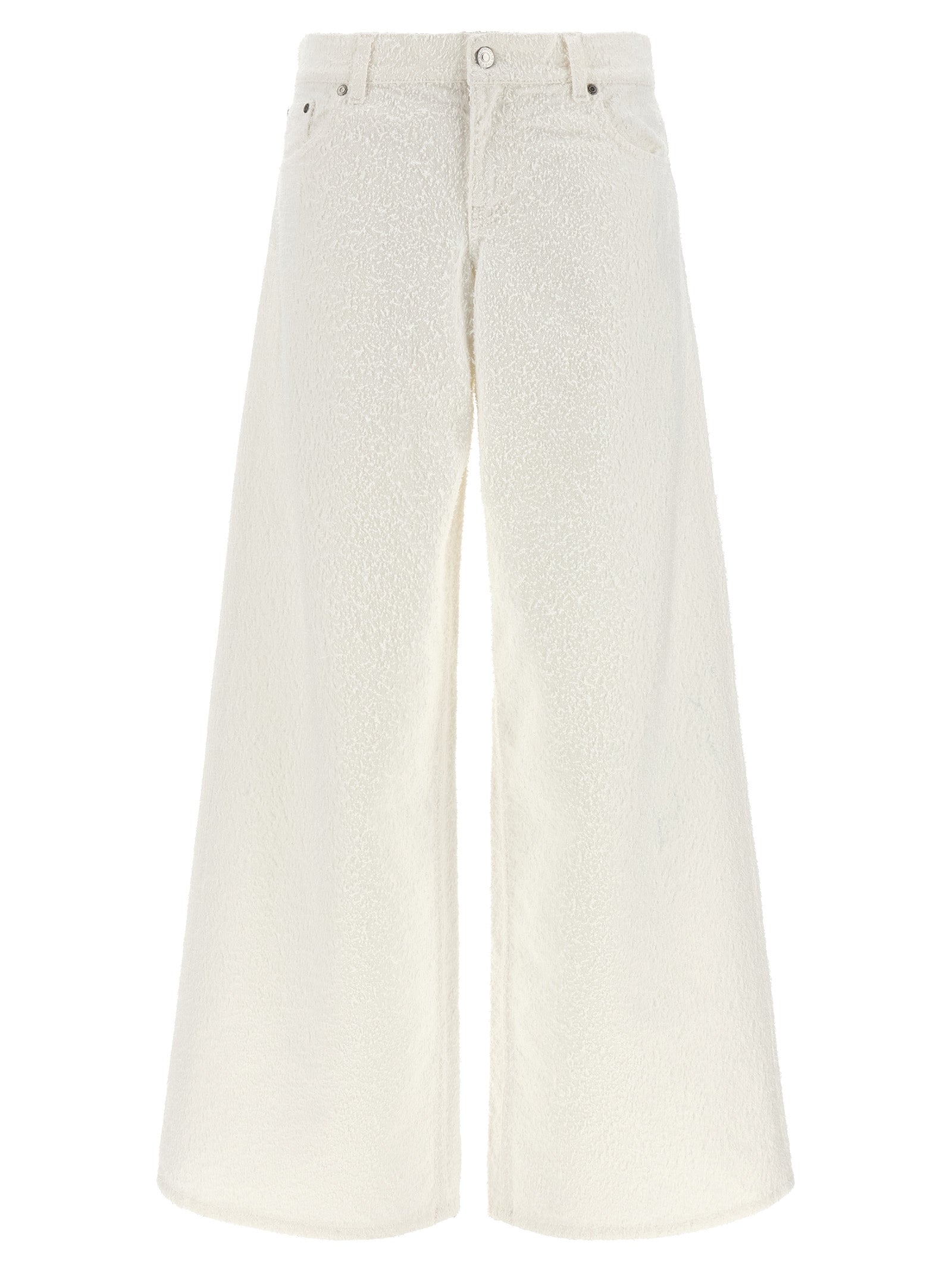 White Cotton Jeans Denim