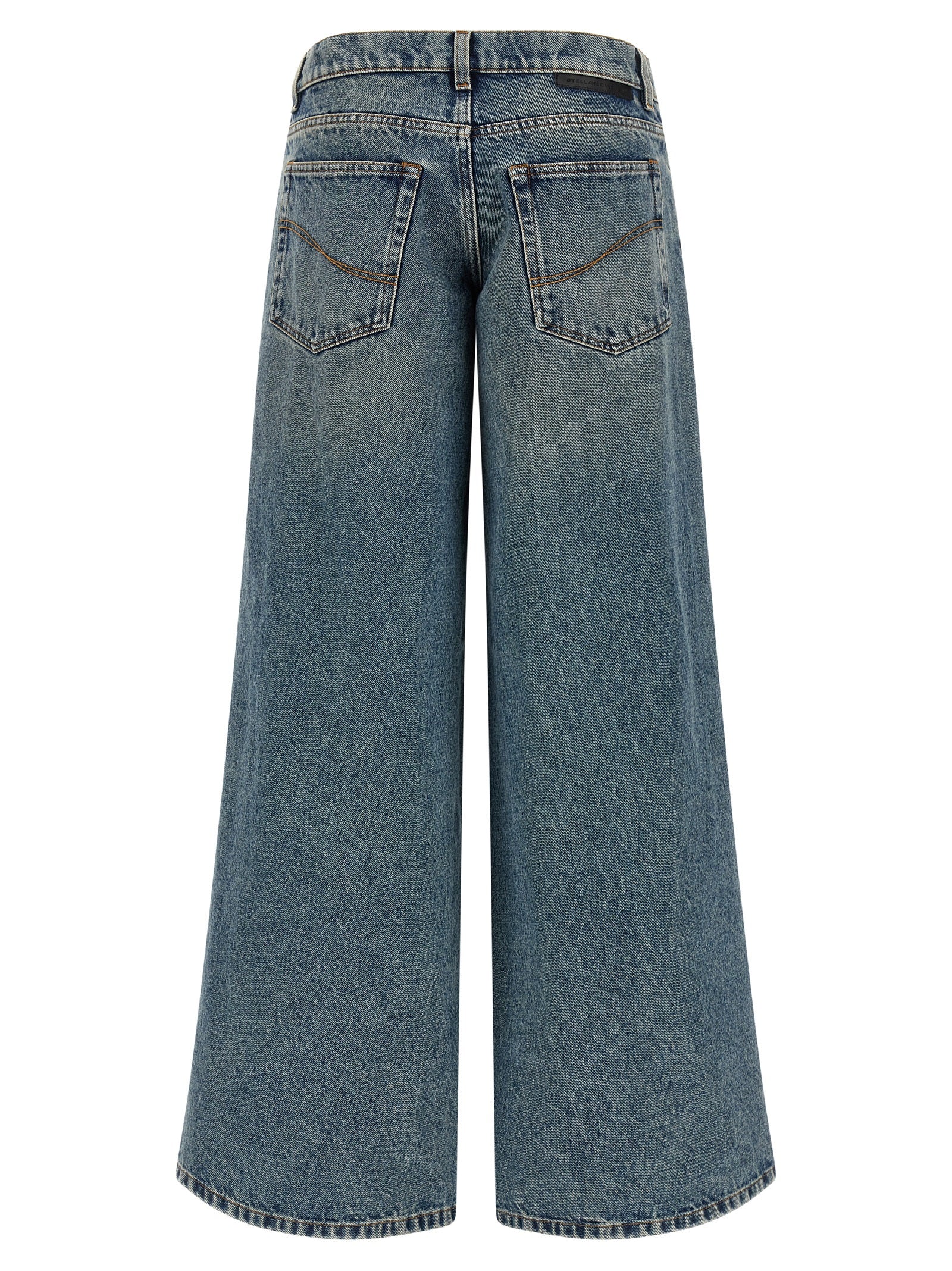 Blue Cotton Jeans Denim