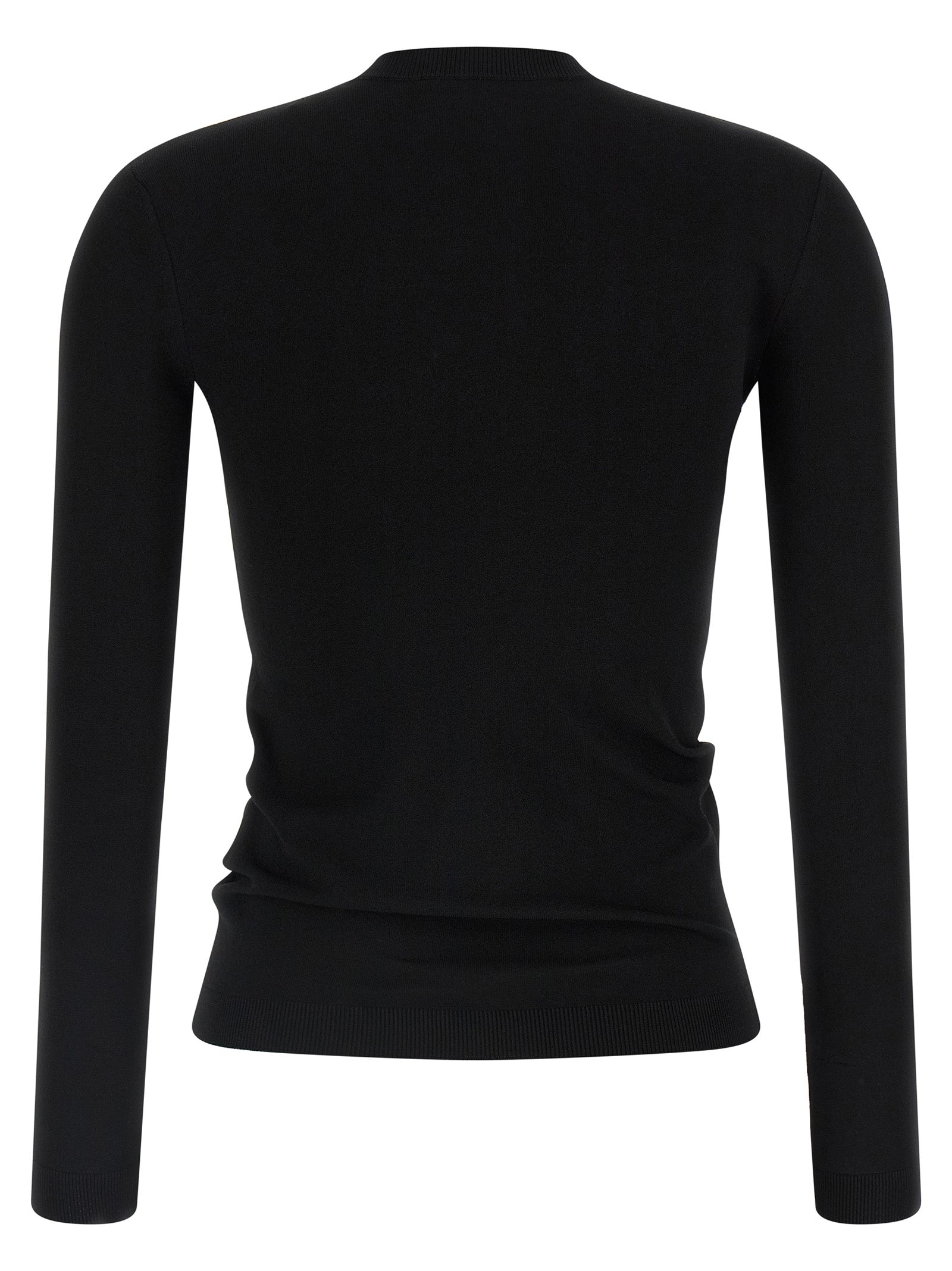 Black Viscose Cardigan