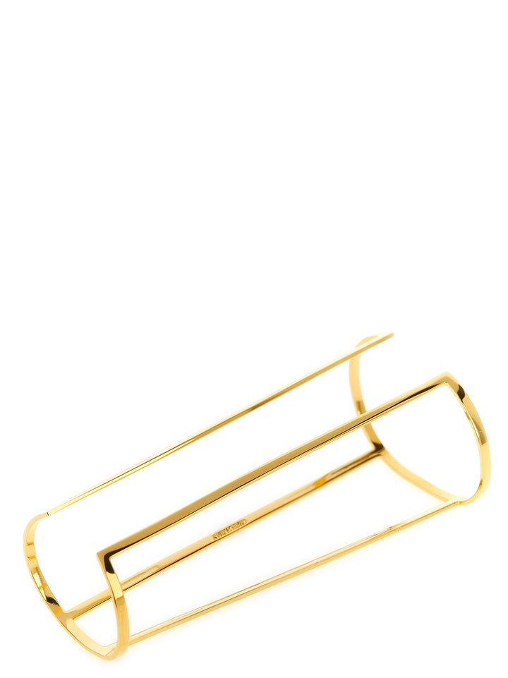 Elisabetta Franchi Gullfarget Messingarmbånd
