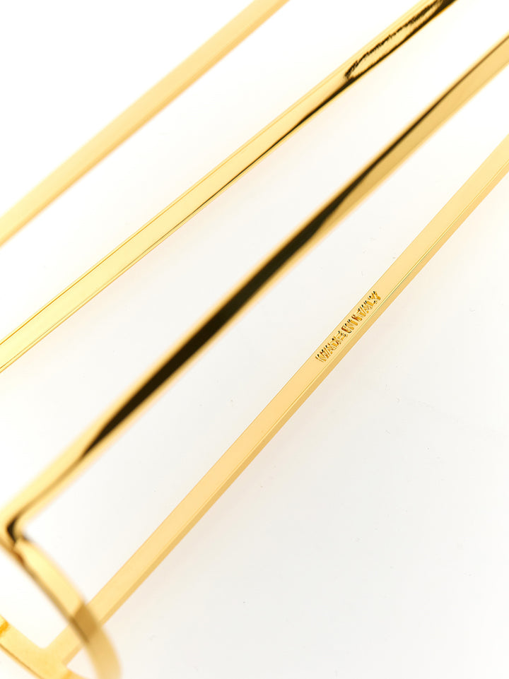 Elisabetta Franchi Gullfarget Messingarmbånd