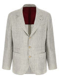 Brunello Cucinelli Beige Linen Blazer
