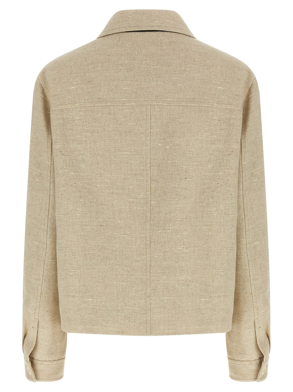 Brunello Cucinelli Beige Linen Jacket