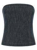 Brunello Cucinelli Blue Denim Shirt