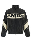 Amiri Bicolor Lamb Leather Leather Jacket
