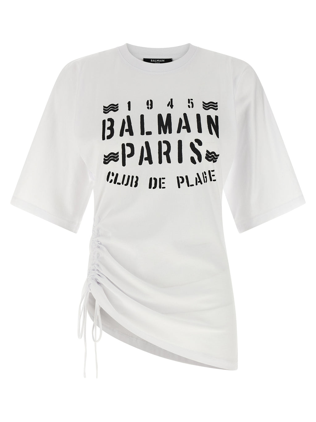 Balmain Bicolor Cotton T-Shirt