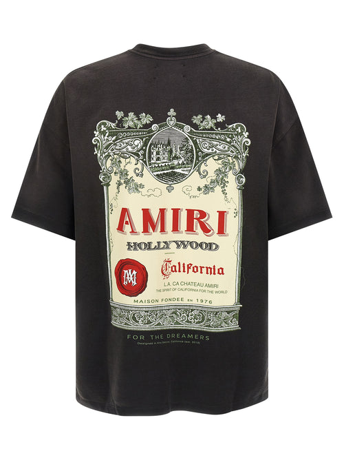 Amiri Black Cotton T-Shirt