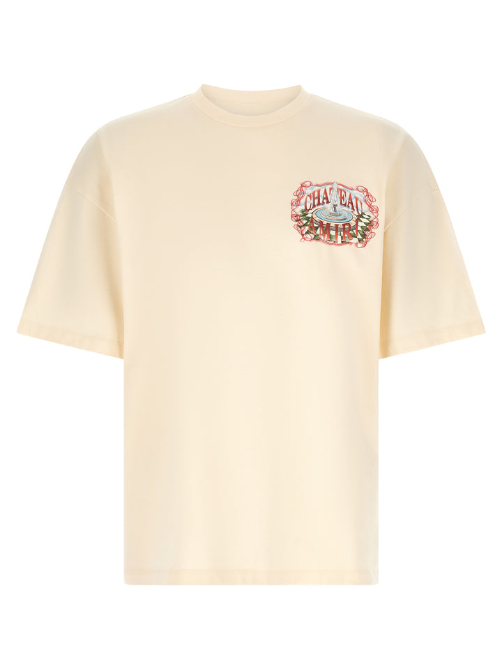 Amiri Beige T-skjorte i bomull