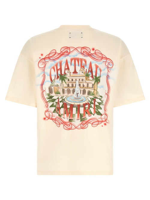 Amiri Beige Cotton T-Shirt