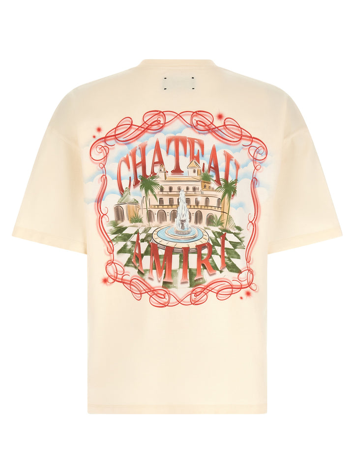 Amiri Beige T-skjorte i bomull