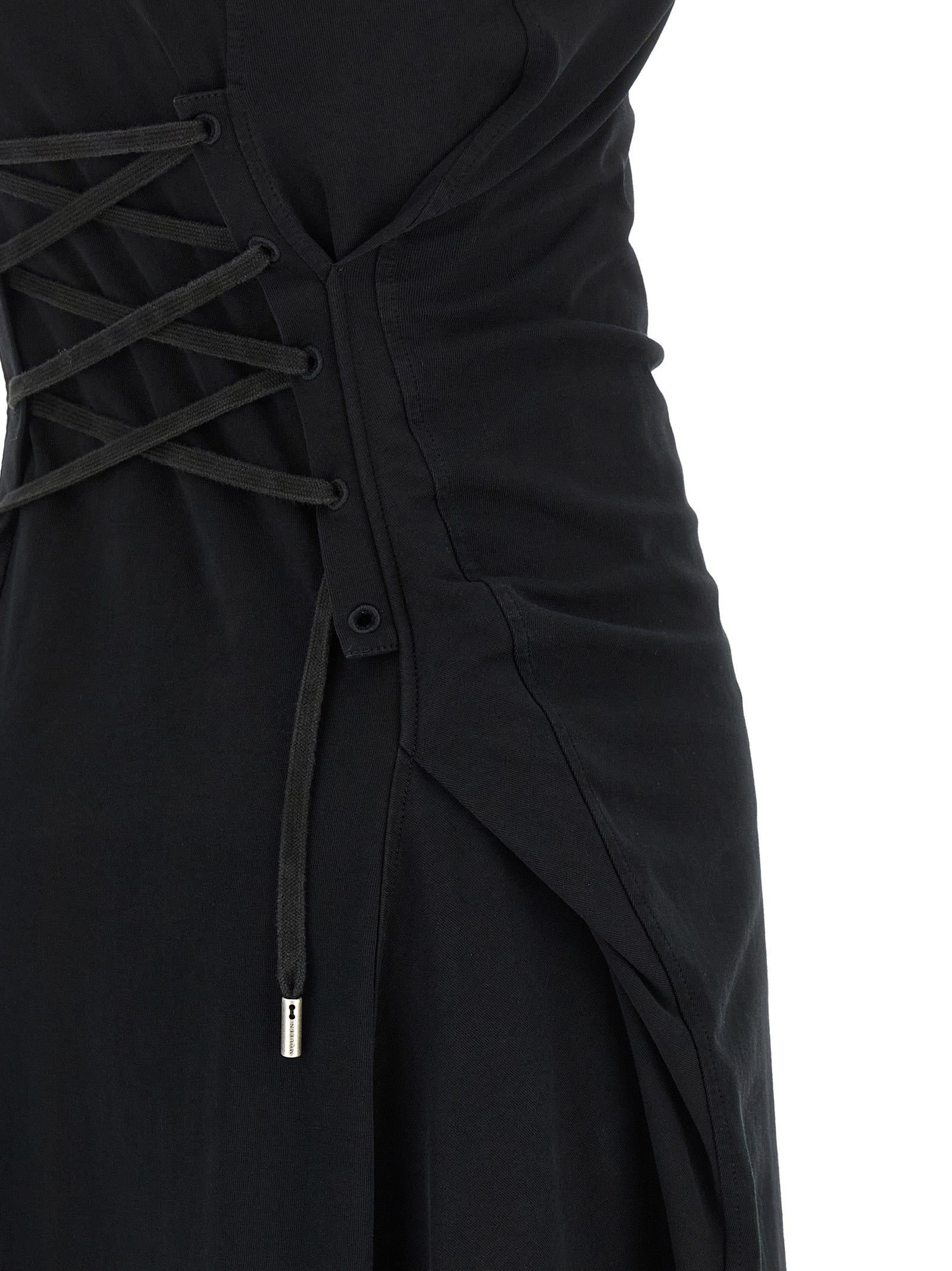 Black Cotton Long Dress