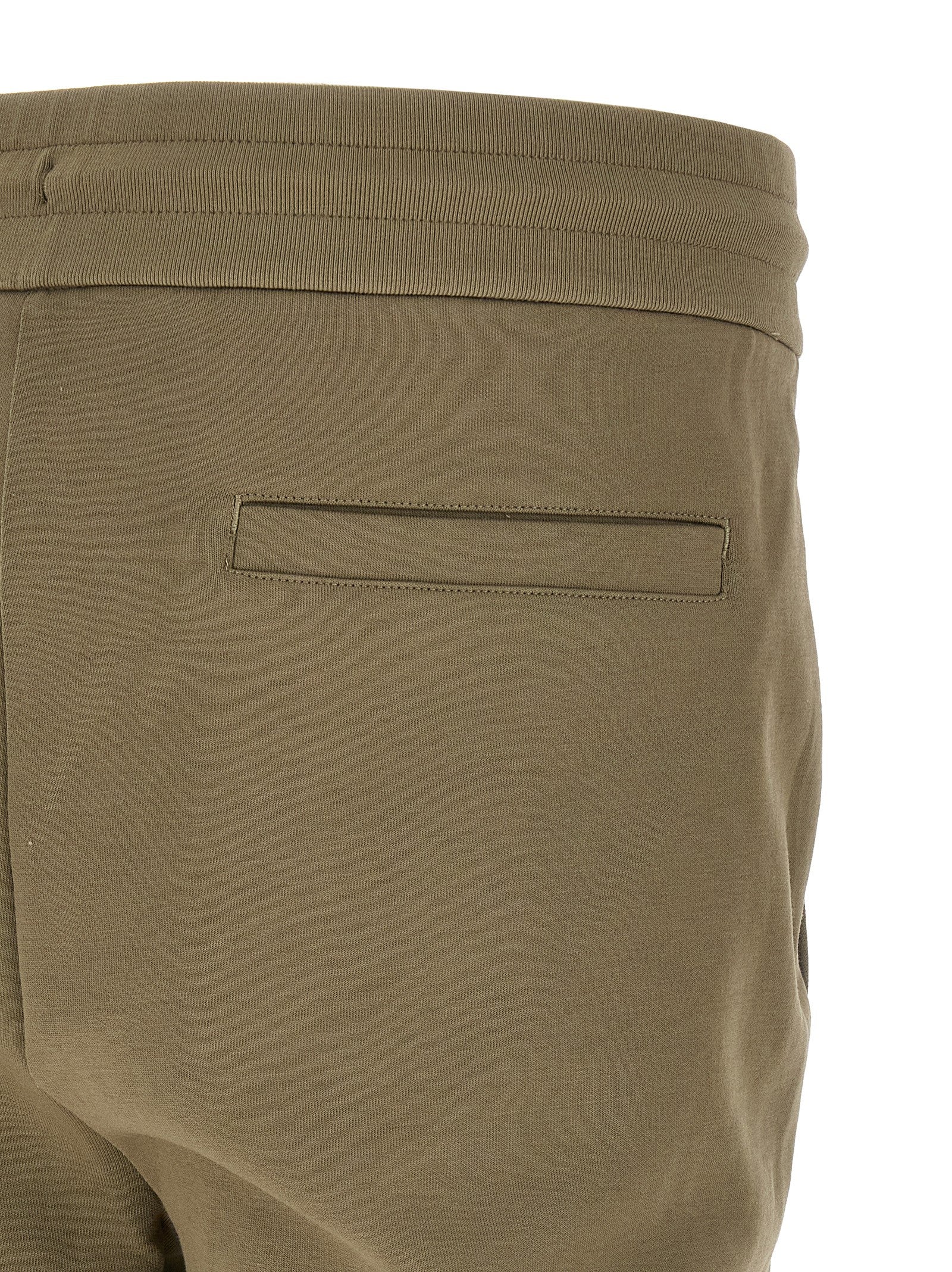 Bicolor Cotton Joggers (Workout Pants)
