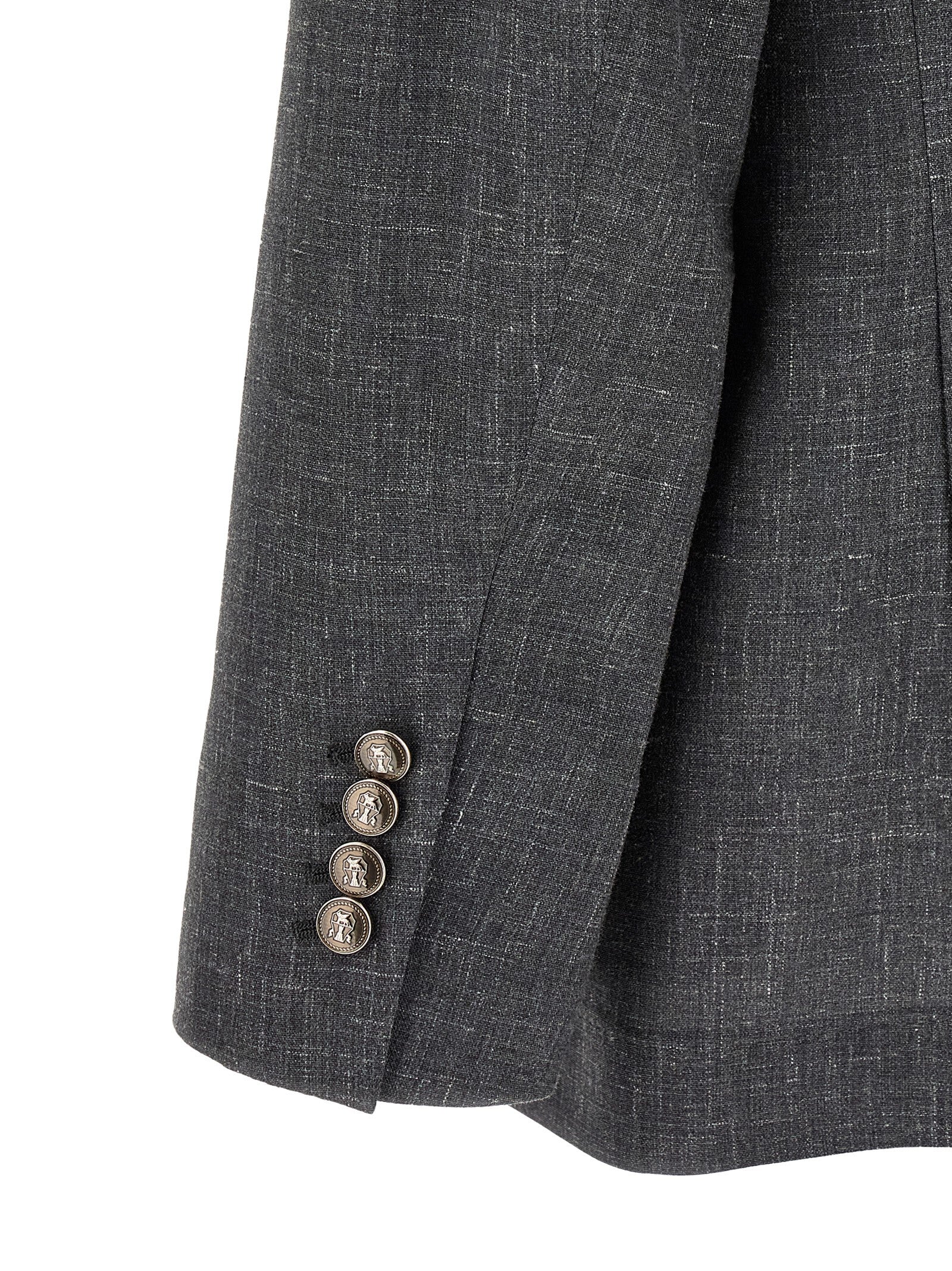 Gray Wool Blazer