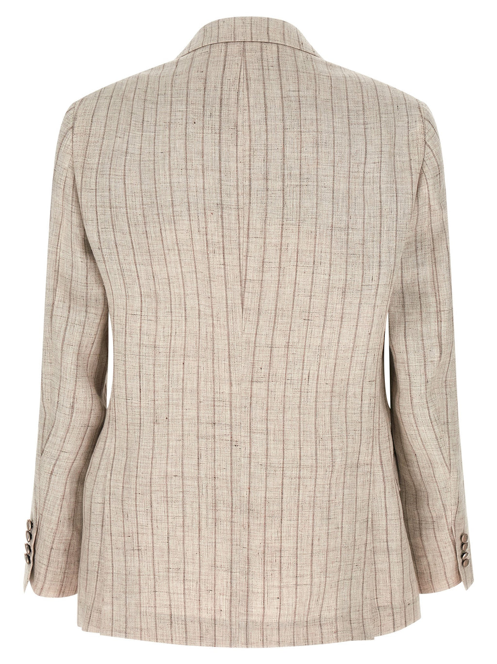 Brunello Cucinelli Gray Linen Blazer