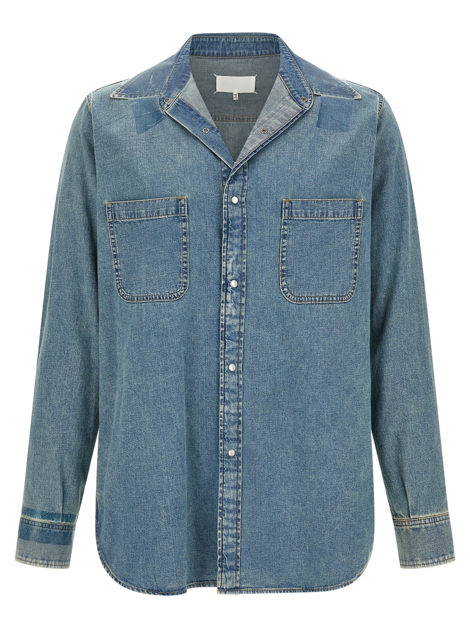 Blue Cotton Blouse