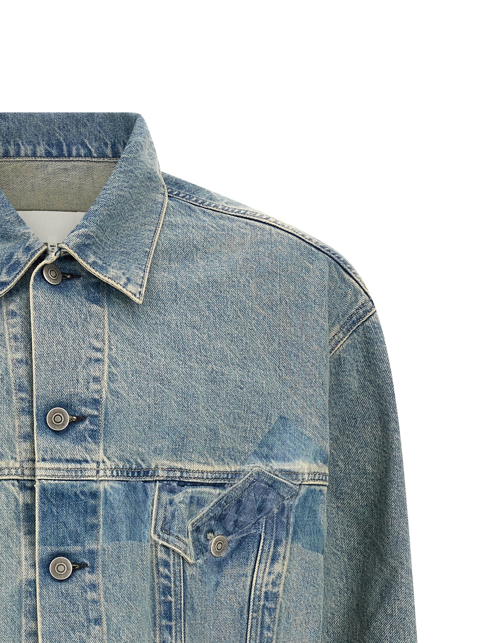 Blue Cotton Denim Jacket
