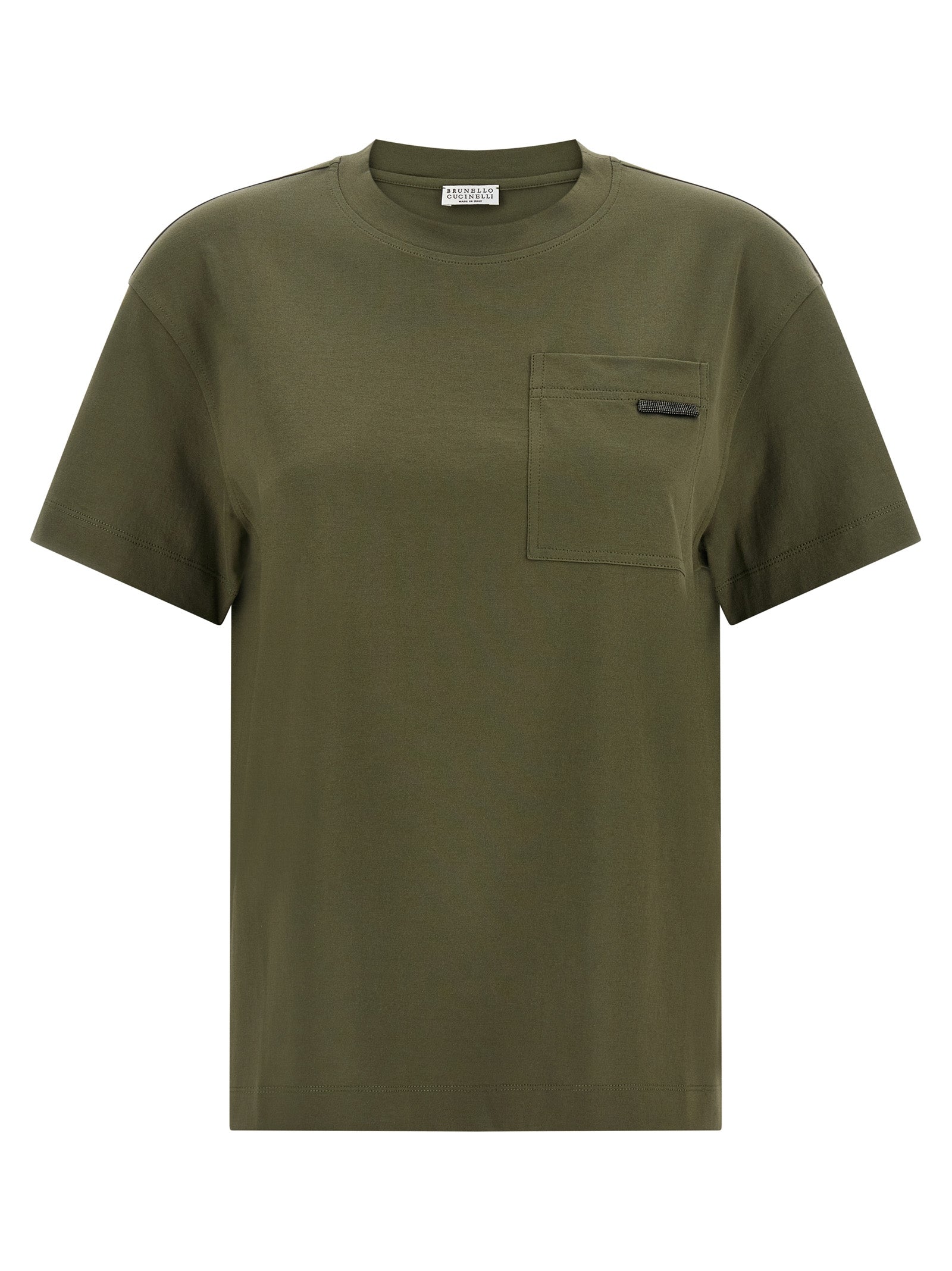 Bicolor Cotton T-Shirt