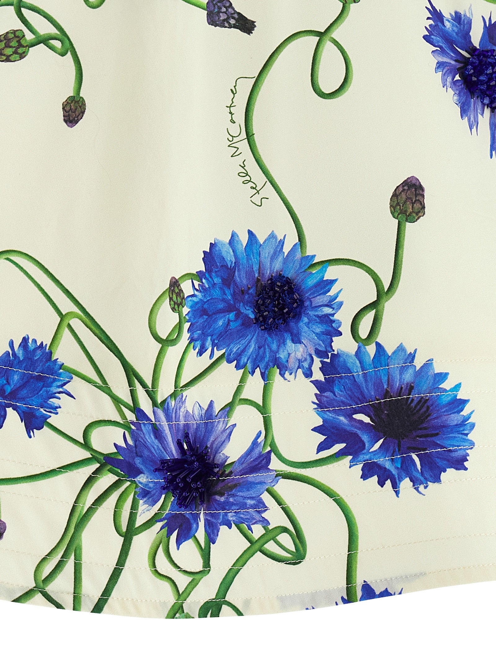 Blue Cotton Blouse