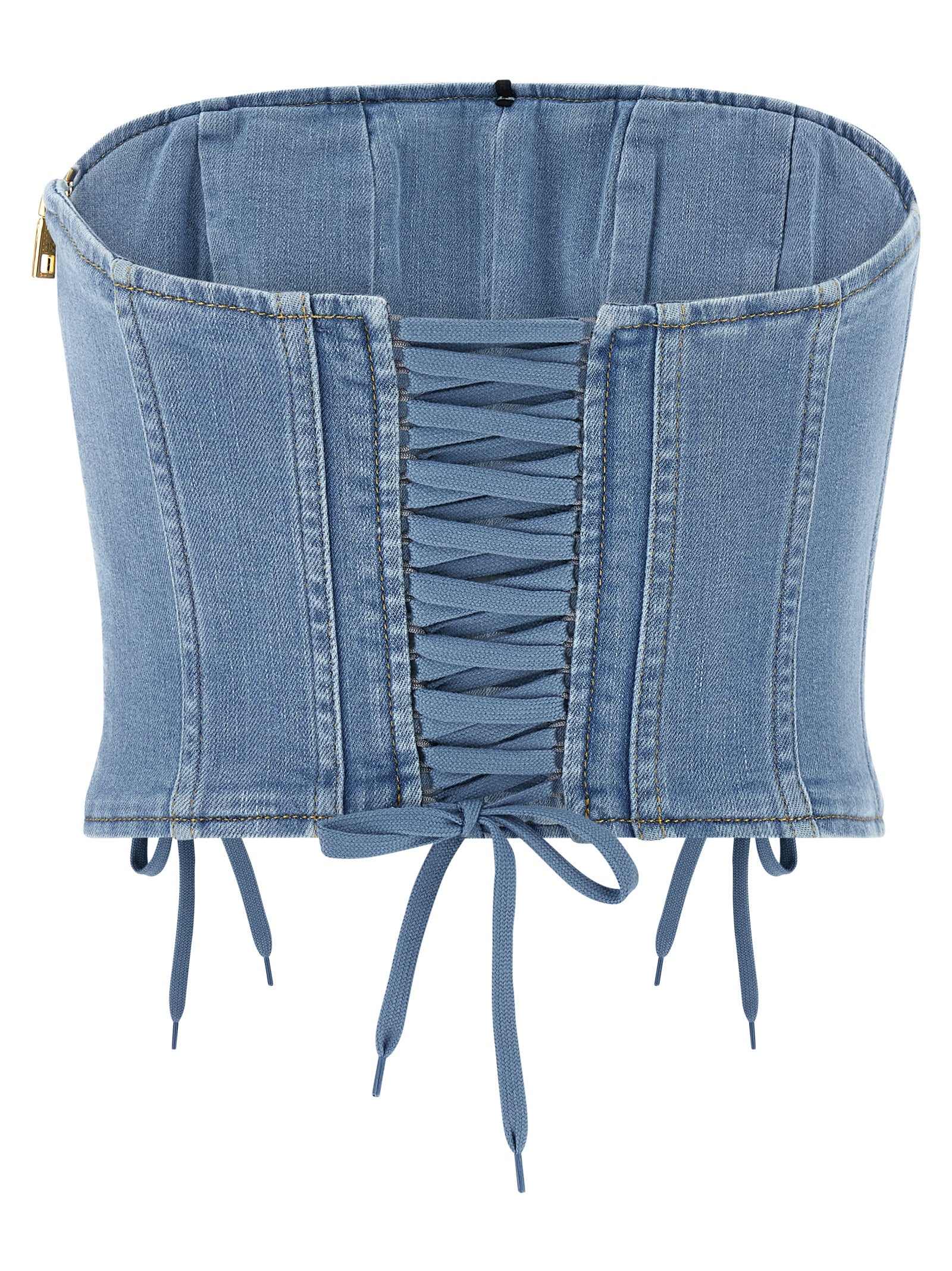 Blue Cotton Blouse