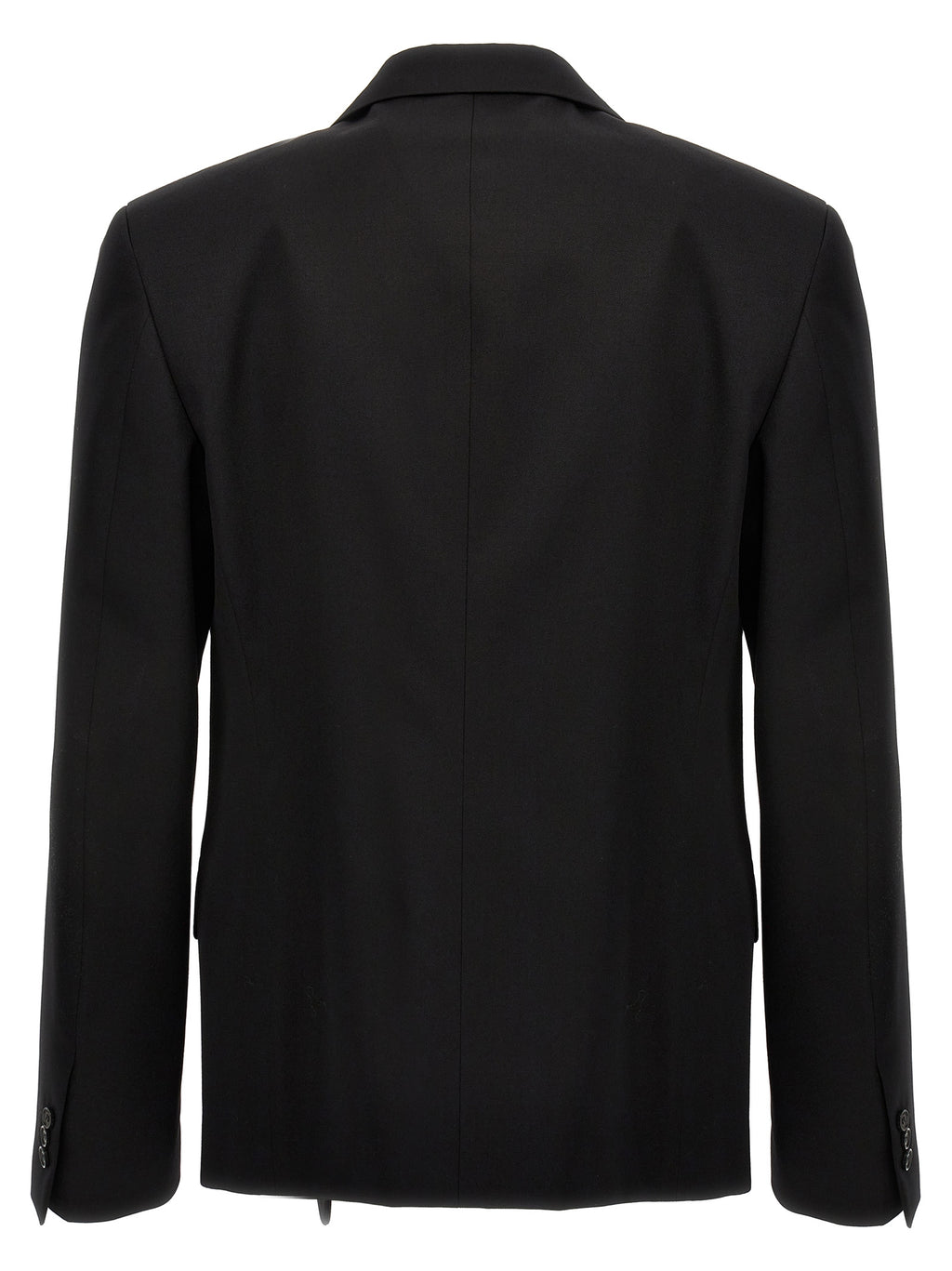 Off-White Black Wool Blazer