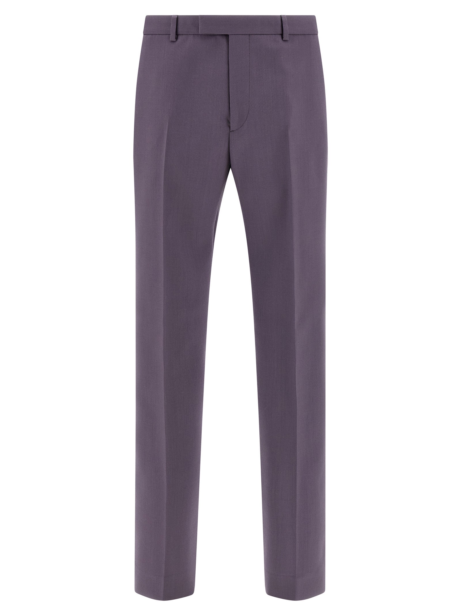 Gucci Purple Wool Dress Pants