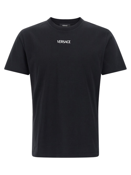 Versace Black Cotton T-Shirt