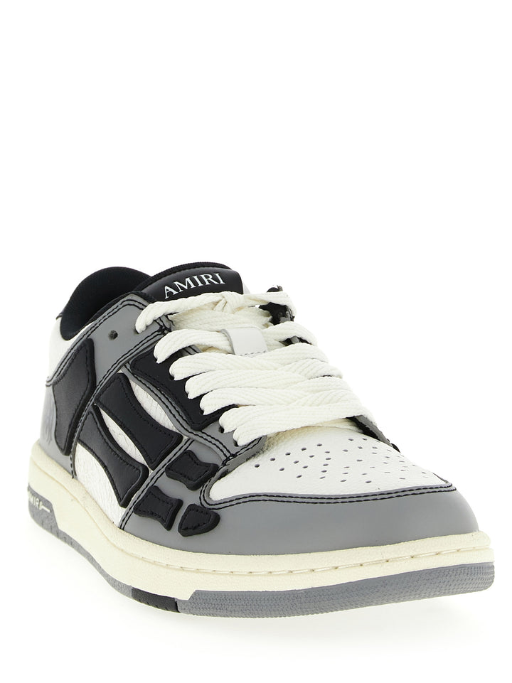 Amiri Gray Cowhide Low Top-joggesko