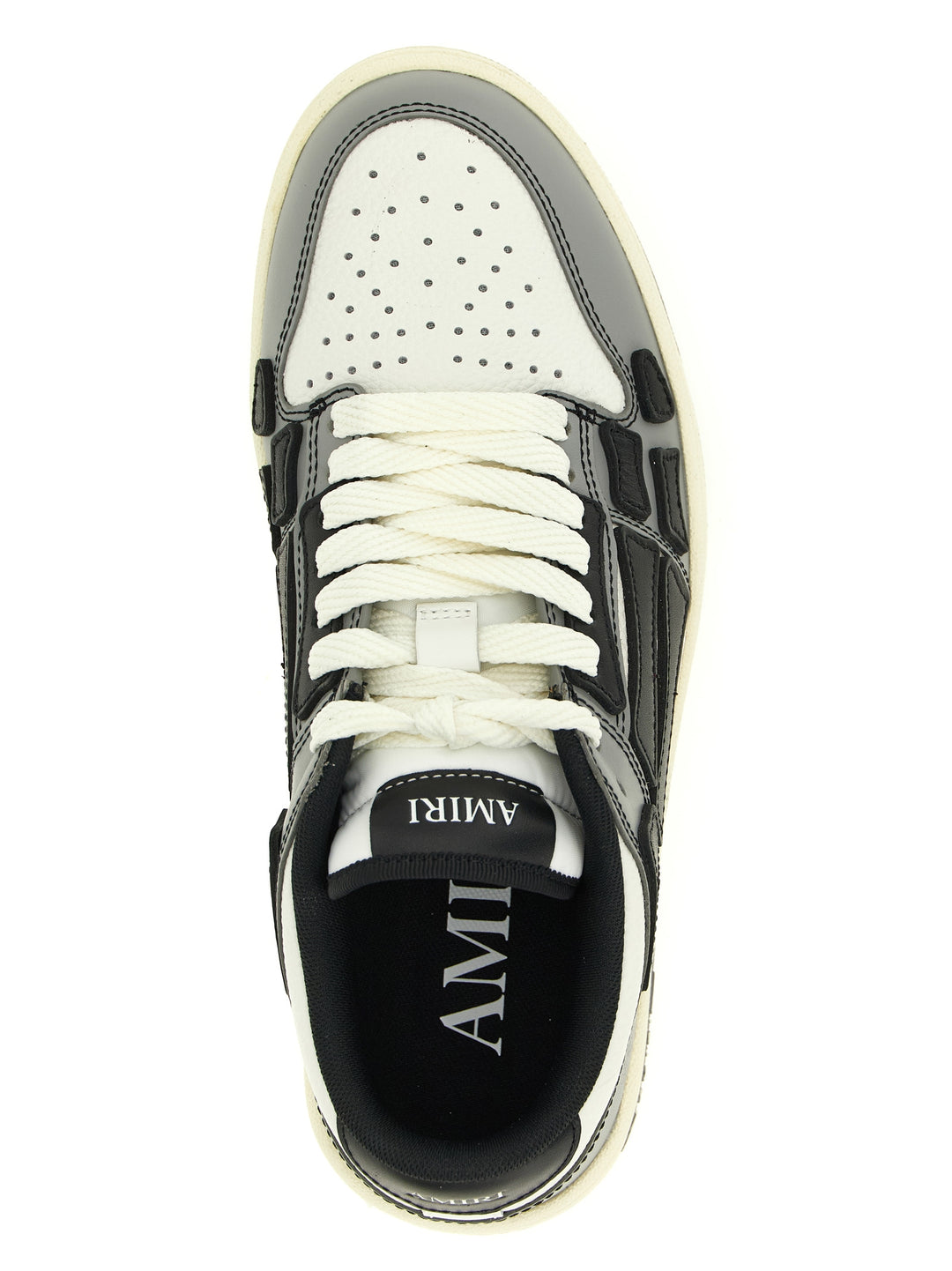 Amiri Gray Cowhide Low Top-joggesko