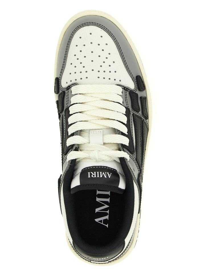 Amiri Gray Cowhide Low Top-joggesko