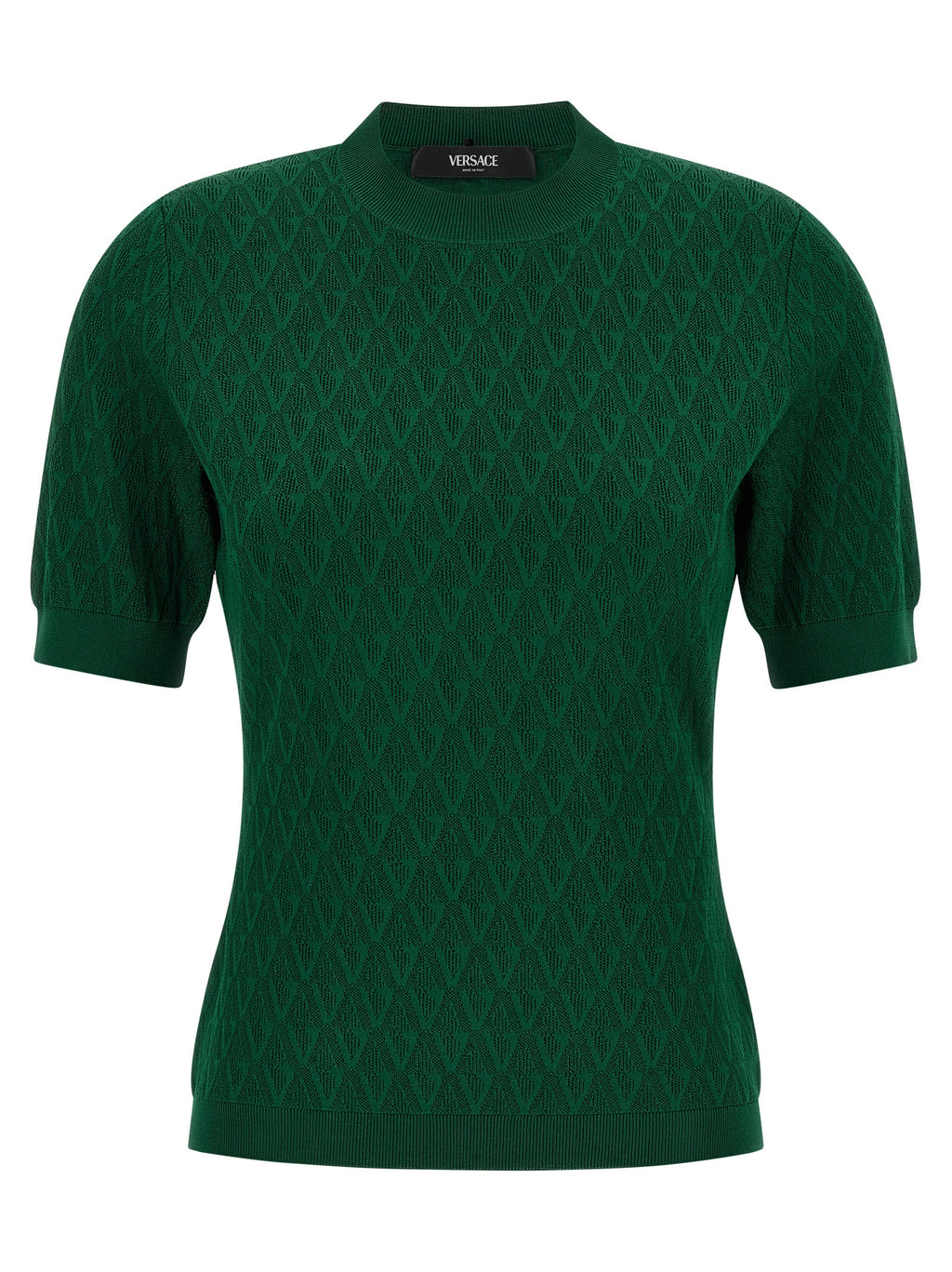Versace Bicolor Viscose T-Shirt
