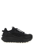 Moncler Black Polyamide Athletic Sneakers