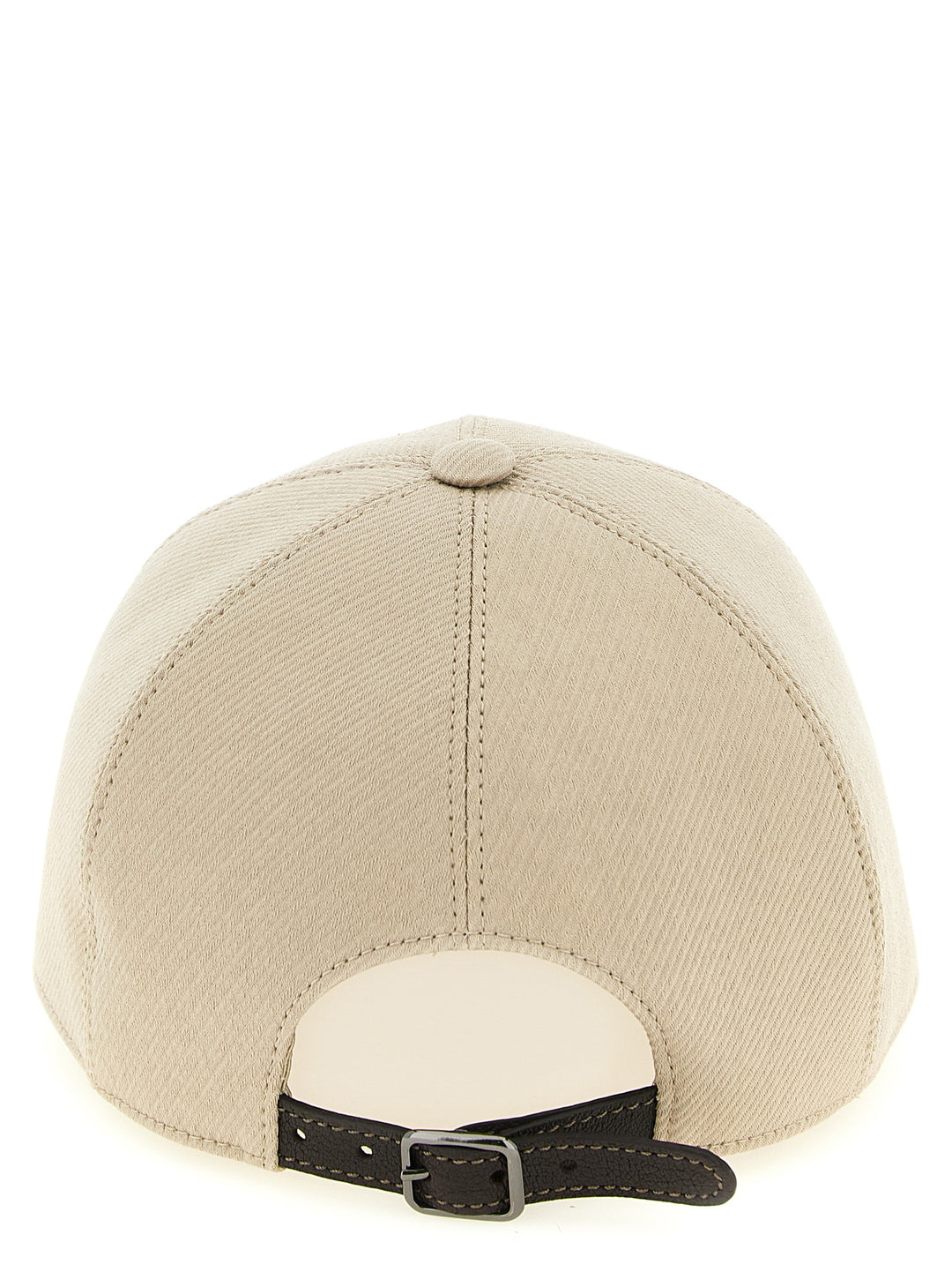 Brunello Cucinelli Beige bomullscaps (baseballcaps)