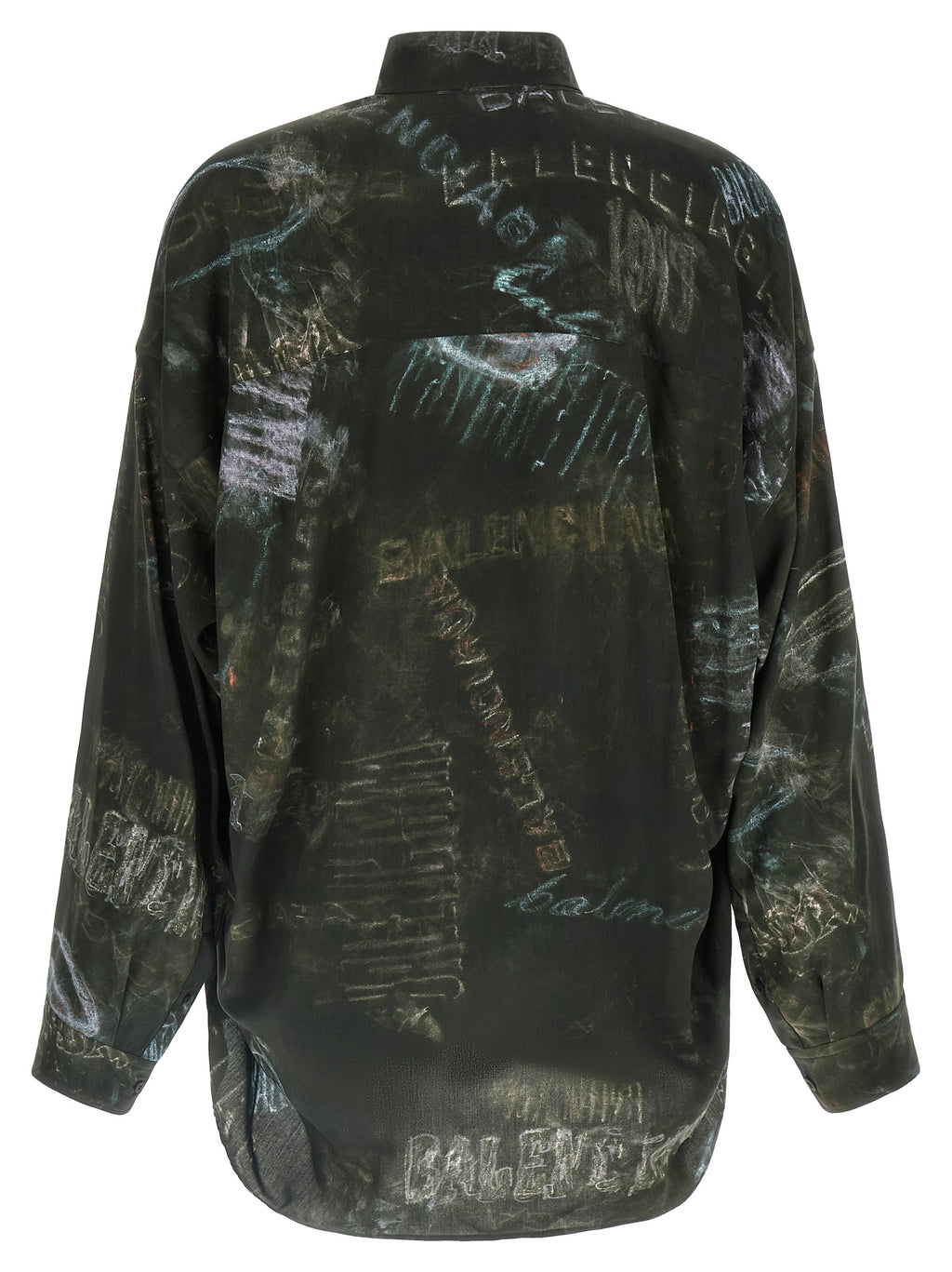 Balenciaga Black Viscose Blouse