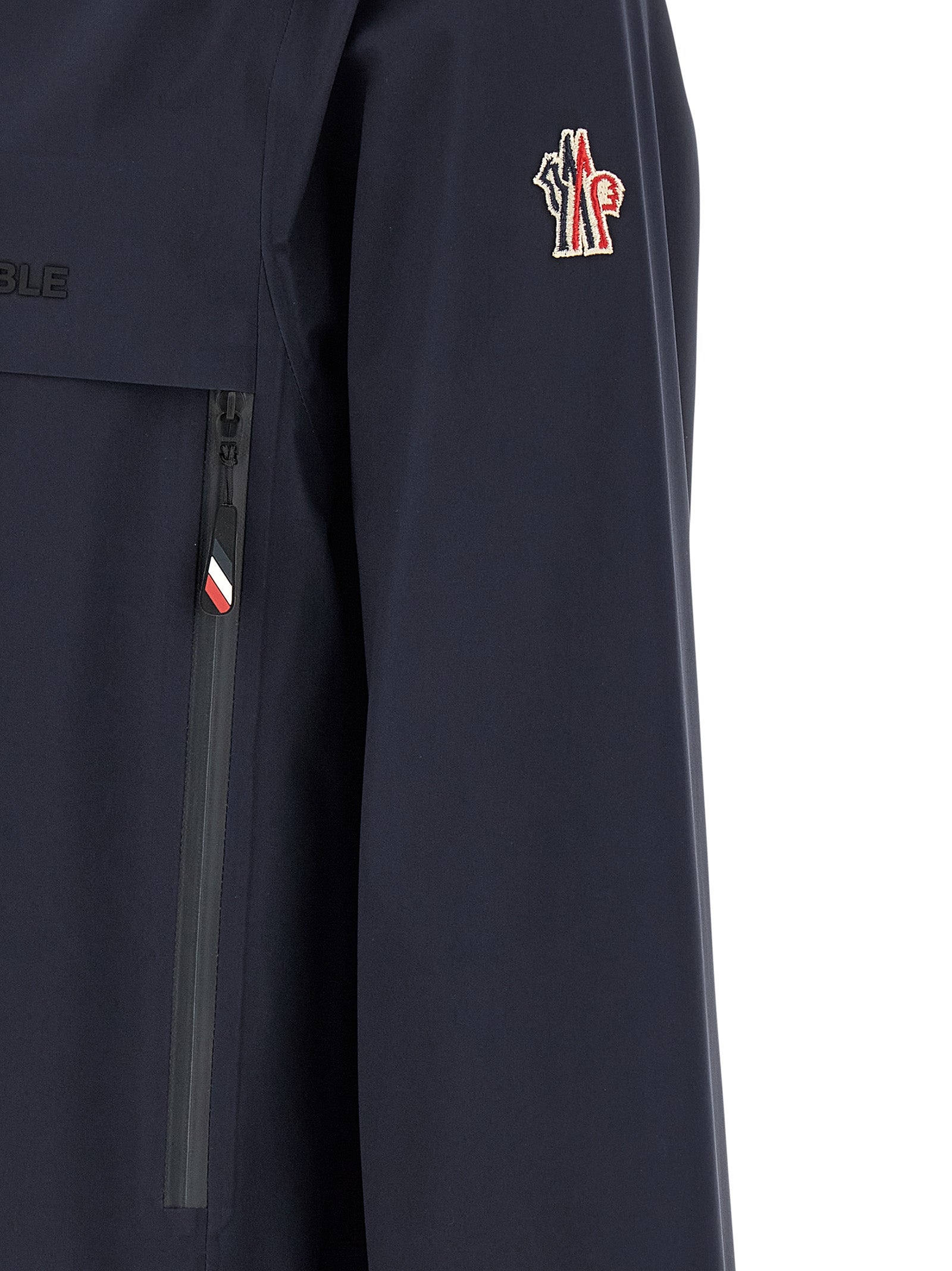 Blue Polyamide Shell Jacket