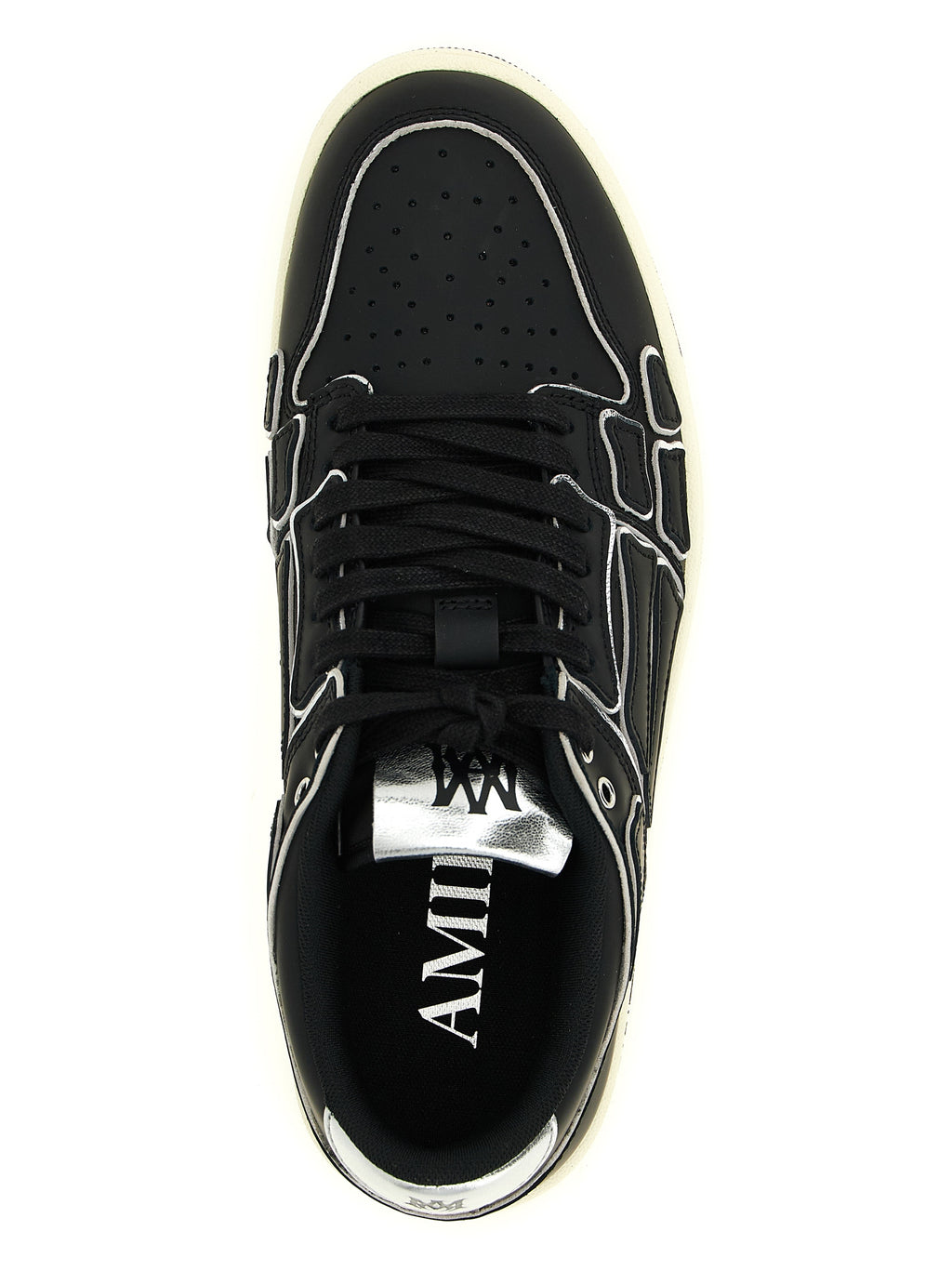 Amiri Black Cowhide Low Top Sneakers