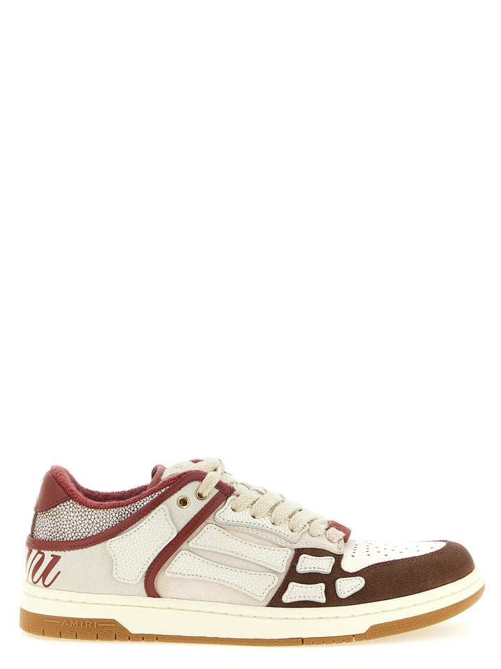 Amiri lave sneakers i flerfarget kuskinn