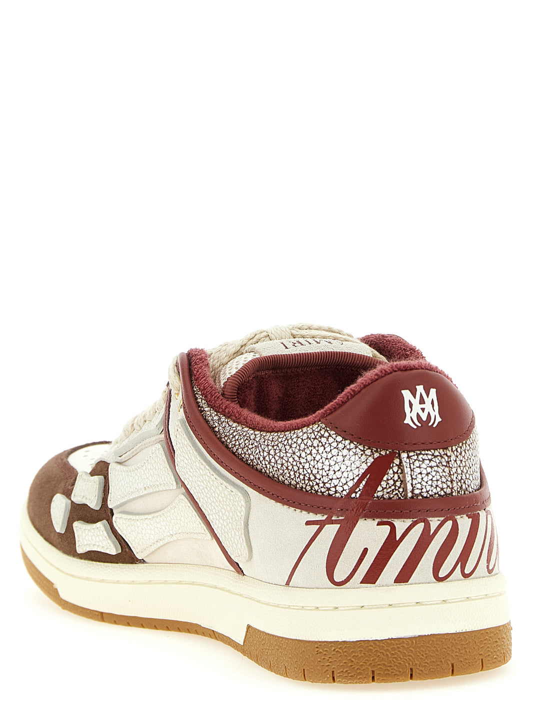 Amiri lave sneakers i flerfarget kuskinn