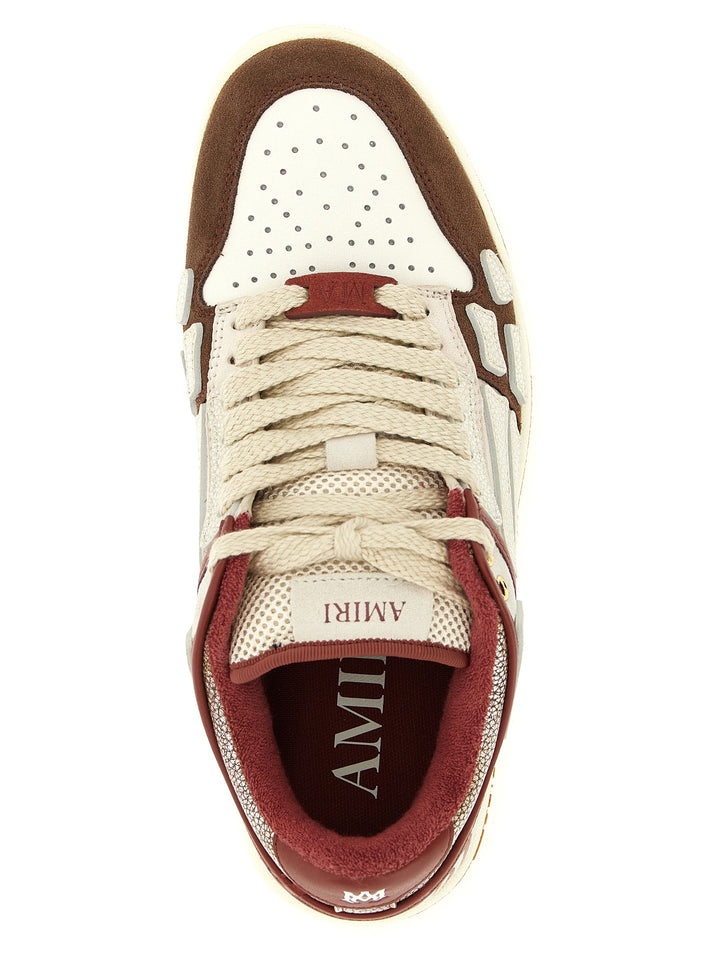 Amiri lave sneakers i flerfarget kuskinn