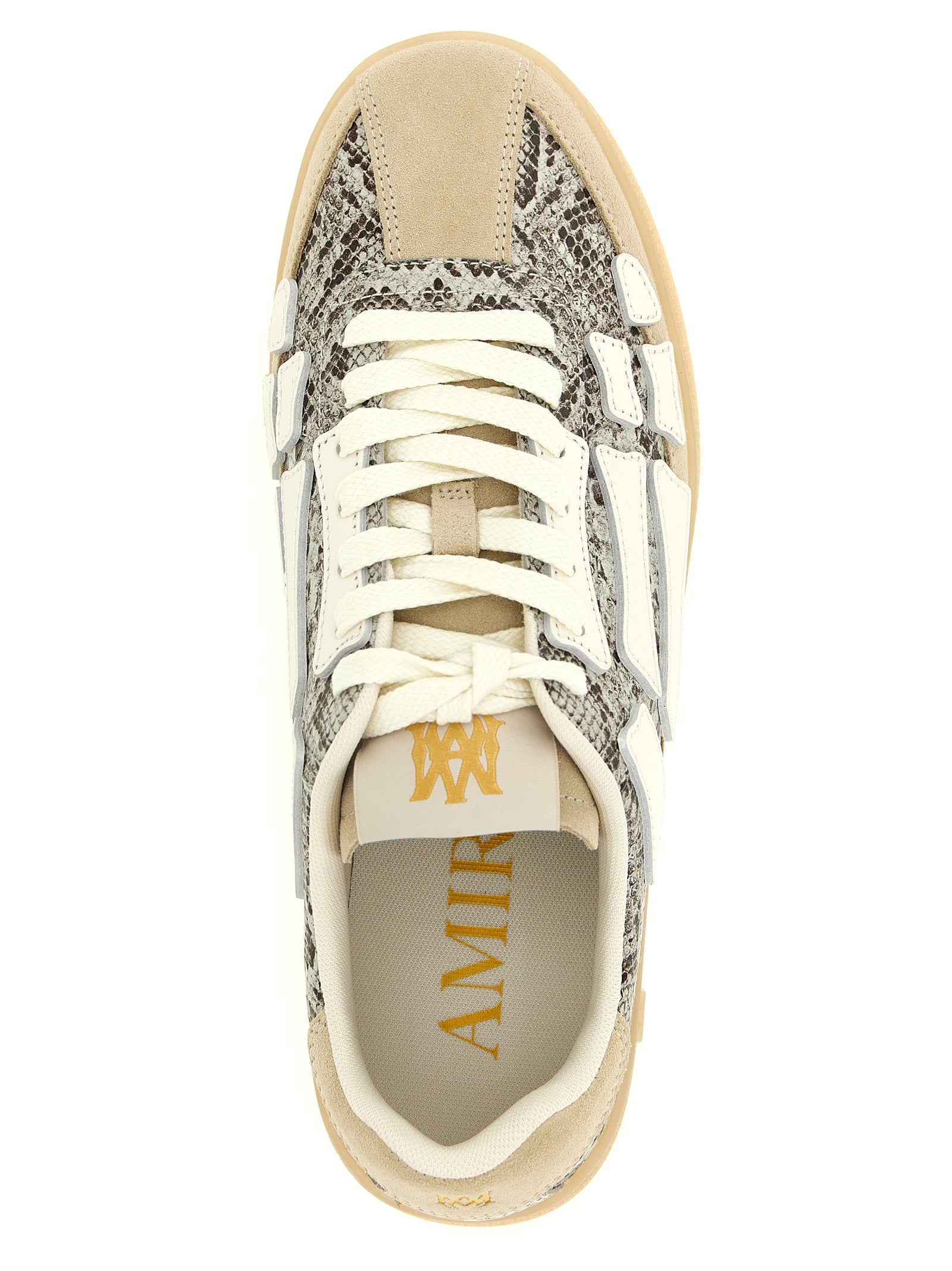 Amiri Multicolor Bovine Leather Low Top Sneakers