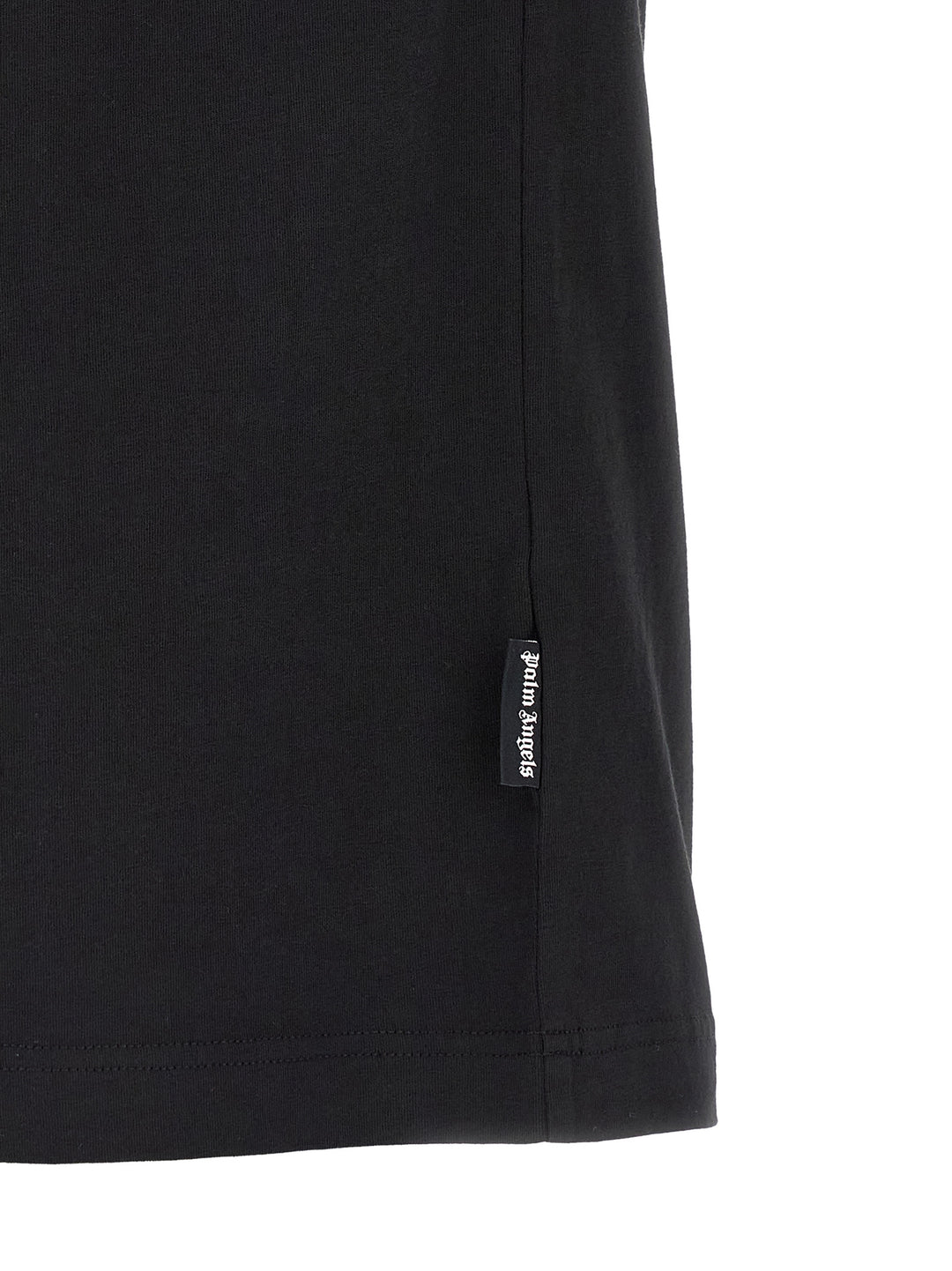 Palm Angels sort bomulls-T-skjorte