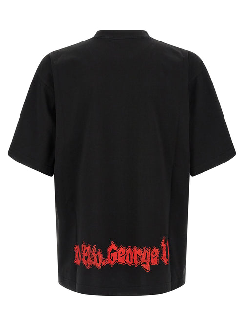 Balenciaga Black Cotton T-Shirt