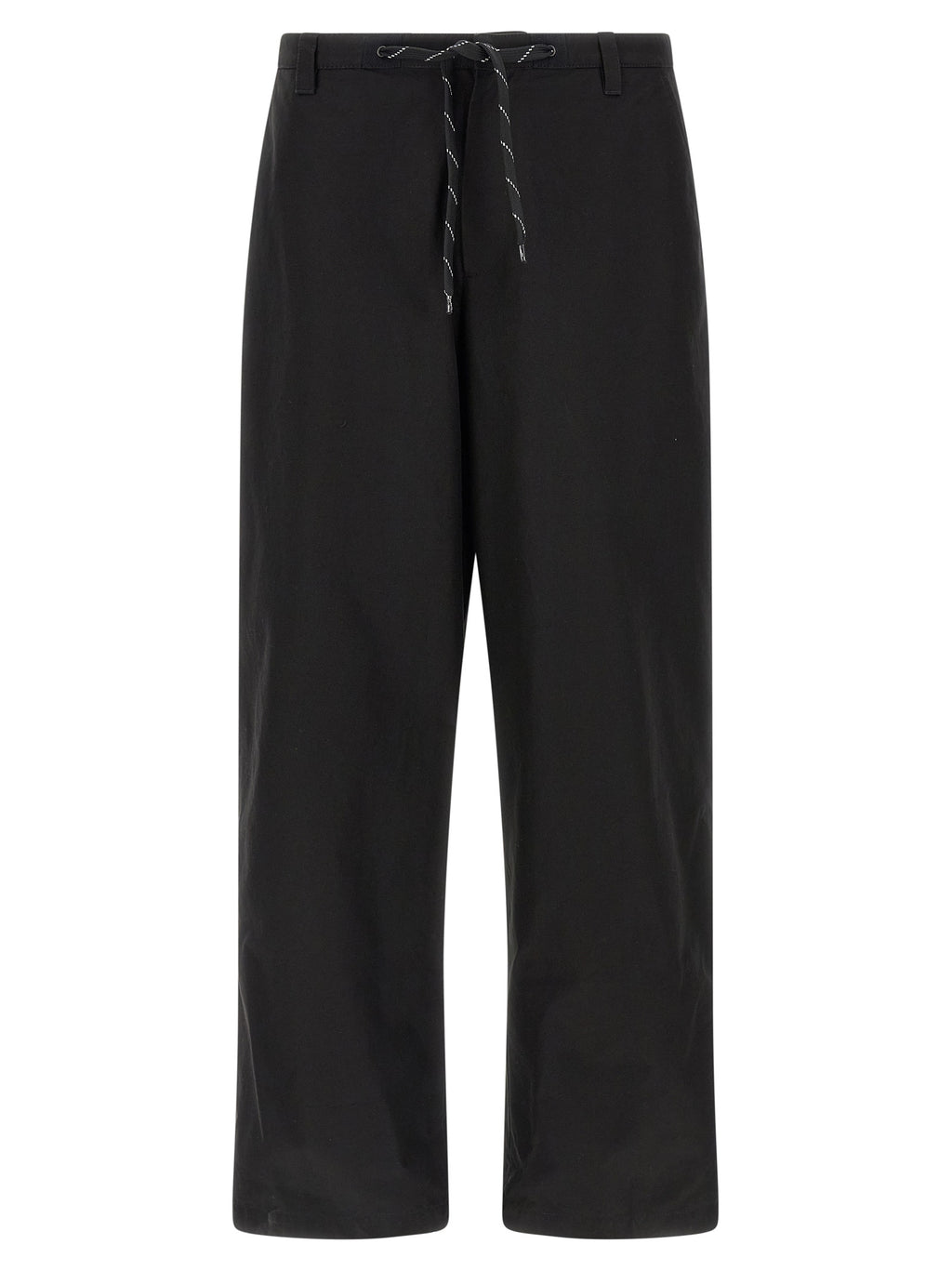 Balenciaga Black Cotton Chino Pants
