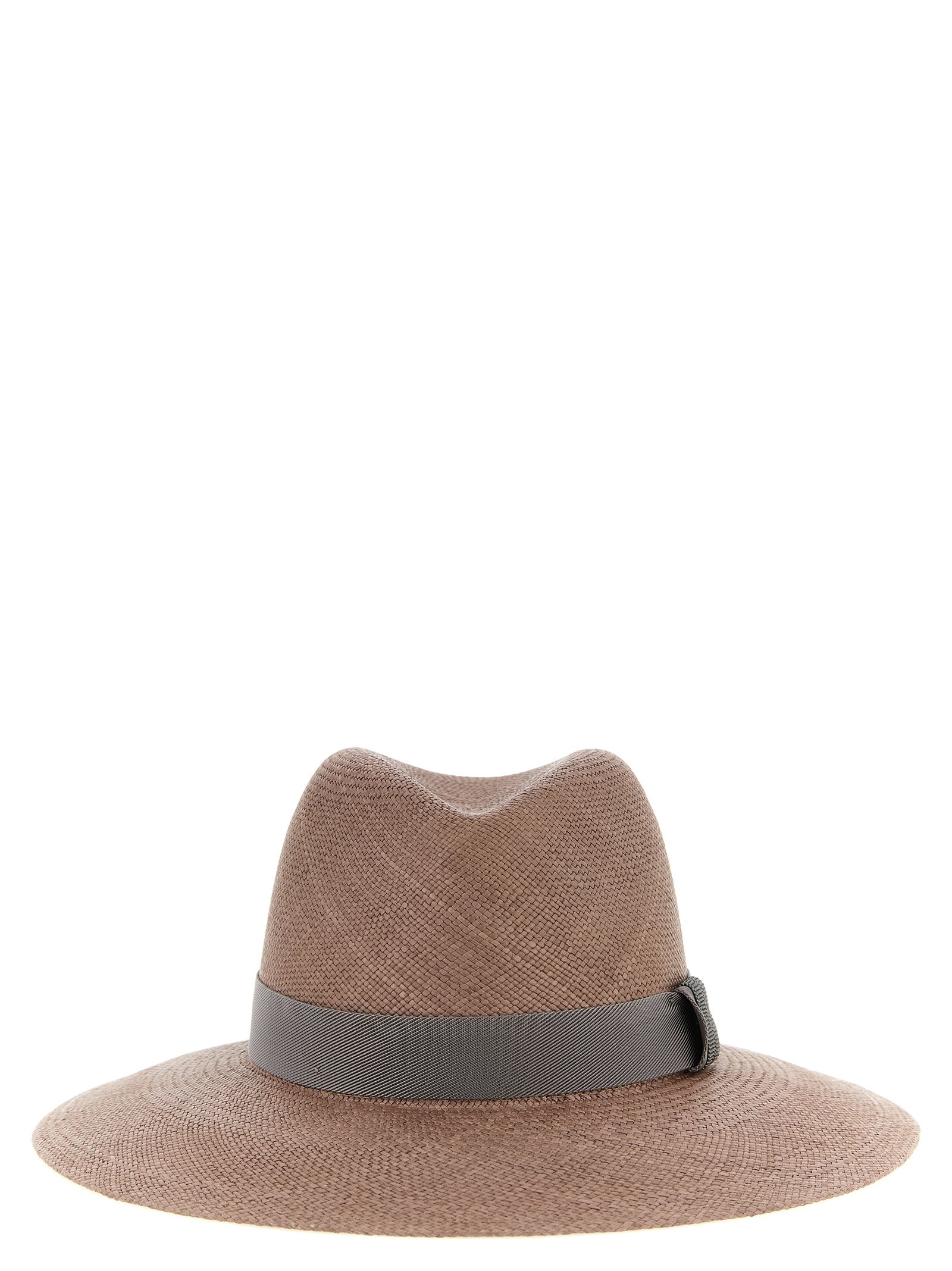Brown Hemp Fedora