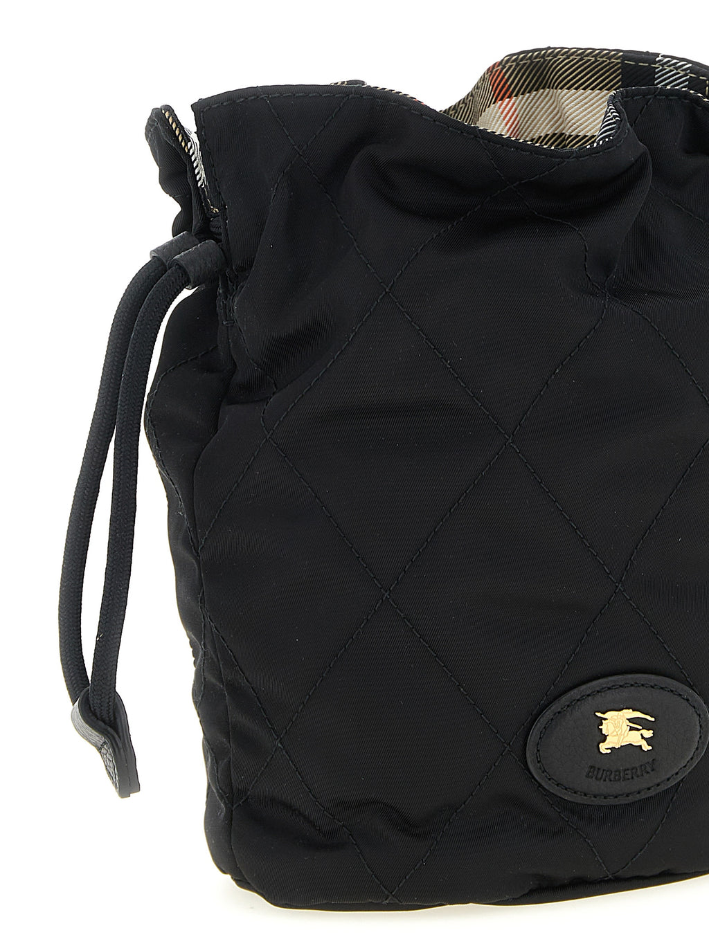 Burberry Black Polyamide Clutch Bag